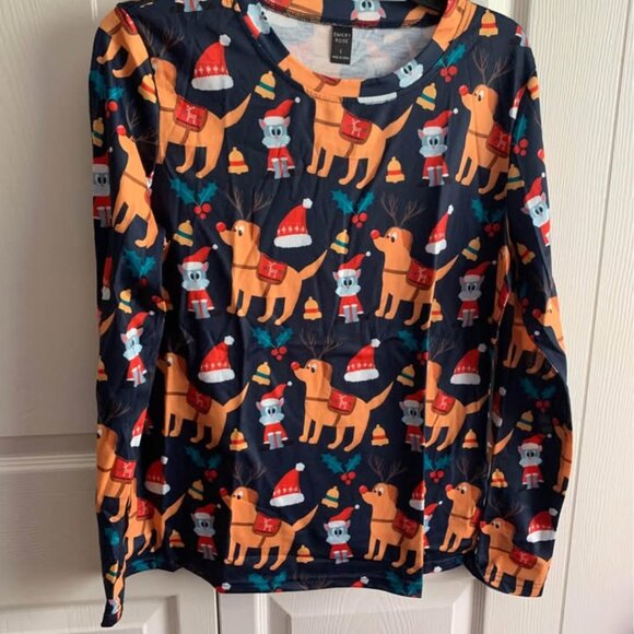 Ladies size Large Christmas shirt - Picture 6 of 8